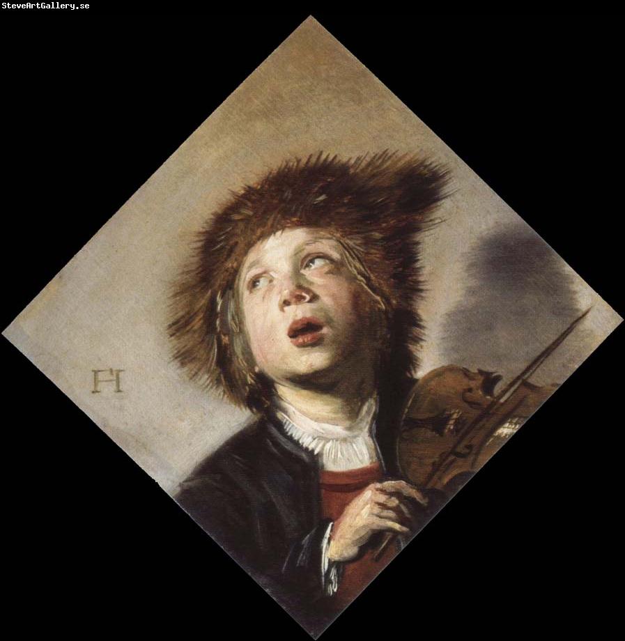 Frans Hals a boy with a violin